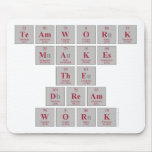 TEAMWORK
 makes
 the
 DREAM
 WORK  Mousepads