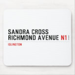Sandra Cross Richmond Avenue  Mousepads