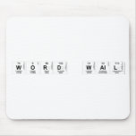 Word Wall  Mousepads