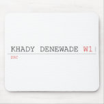 Khady denewade  Mousepads