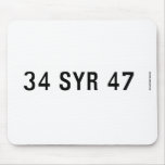 34 SYR 47  Mousepads
