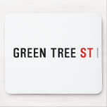 Green Tree  Mousepads