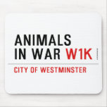 animals in war  Mousepads