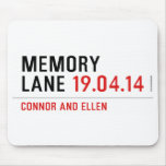 MEMORY LANE  Mousepads