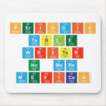 Periodic
 Table
 Writer
 No more
 Mexican  Mousepads