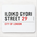 Ildiko Gyori Street  Mousepads