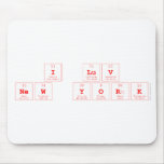 I luv
 New york  Mousepads