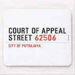 COURT OF APPEAL STREET  Mousepads
