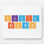 Olivia
 Brown  Mousepads