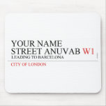 Your Name Street anuvab  Mousepads