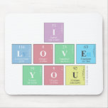 I 
 Love
 You  Mousepads