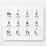 Heavy
 Fukn
 Metal  Mousepads