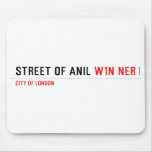 Street of anil  Mousepads