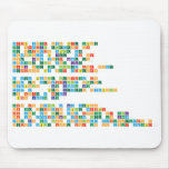 Write your own text using
  the chemical elements of
  the periodic table and
  download as free* PDF or
  PNG. From your name to 
 anything else you like!
  Check out the gallery for some
  creations by our visitors.
 
 A very simple algorithm is
  used to automatically select
  symbols: (bath becomes BaTh),
  add a '|' sign between symbols
  to force a break:
  (B|ath becomes BAtH).
 
 This is still a Beta version
  of the Periodic Table Writer, 
 if you run into any issues or think 
 of an additional feature let us know!
  You can now also download MyFunStudio's 
 Period Table font for use on your computer.  Mousepads