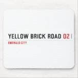 YELLOW BRICK ROAD  Mousepads