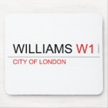 WILLIAMS  Mousepads