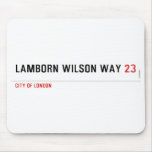 Lamborn Wilson Way  Mousepads