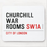 Churchill war rooms  Mousepads