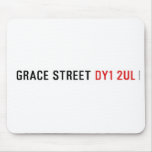Grace street  Mousepads