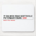 19 dulwich road scottsville  pietermaritzburg  Mousepads