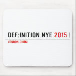 DEF:INITION NYE  Mousepads