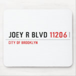 JOEY R BLVD  Mousepads