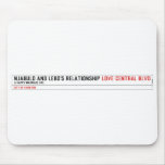 Njabulo and lebo's relationship  Mousepads