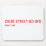 chloe Street  Mousepads
