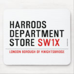 HARRODS DEPARTMENT STORE  Mousepads