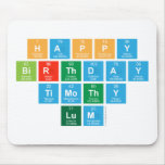 Happy
  birthday 
 Timothy 
 Lum  Mousepads