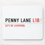 penny lane  Mousepads