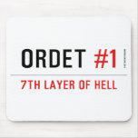 ORDET  Mousepads