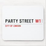 Party street  Mousepads