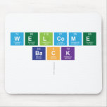Welcome
 Back
   Mousepads