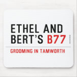 ETHeL and Bert’s  Mousepads