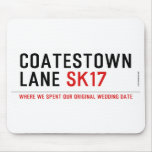 Coatestown Lane  Mousepads