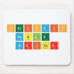 Periodic
 Table
 Writer  Mousepads