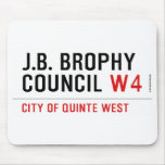 J.B. BROPHY COUNCIL  Mousepads