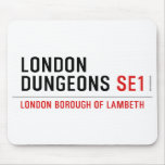 london dungeons  Mousepads