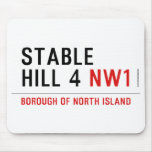 stable hill 4  Mousepads