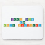 keep calm 
 and 
 love chemistry  Mousepads
