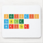 Periodic
 Table
 Writer  Mousepads
