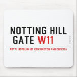 notting hill  gate  Mousepads