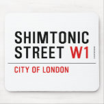 Shimtonic Street  Mousepads