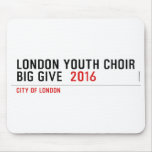 London Youth Choir Big Give   Mousepads