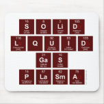 SOLID
 LQUID
 GAS
 PLASMA  Mousepads