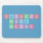 Periodic
 Table
 Writer  Mousepads
