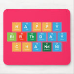 Happy 
 Birthday
 Chandni  Mousepads