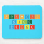 Periodic
 Table
 Writer  Mousepads