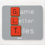Game
 Letter
 Tiles  Mousepads
